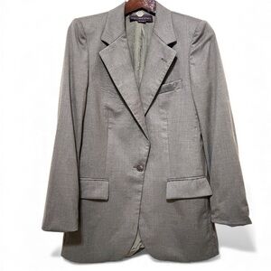 Stella McCartney wool Blazer Jacket, grey size 42 (Medium)
